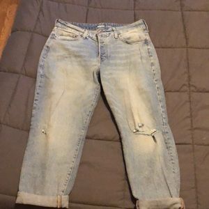 Old navy og straight high rise